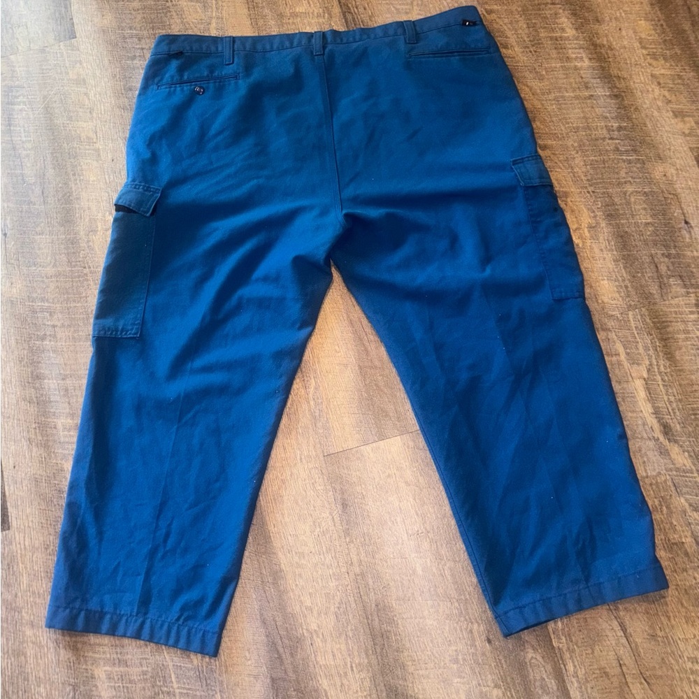Workrite FR Flame Resistant Pants Mens 46x30 Blue NOMEX HRC1